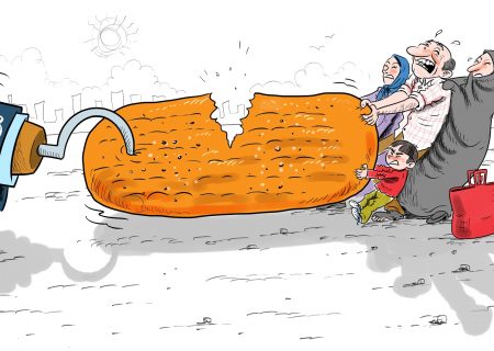 پس از گرانی و تورم بازار مواد غذایی اینبار نان هم پر کشید