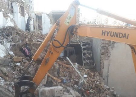 تخریب 2 منزل مسکونی بر اثر انفجار گاز در سنندج