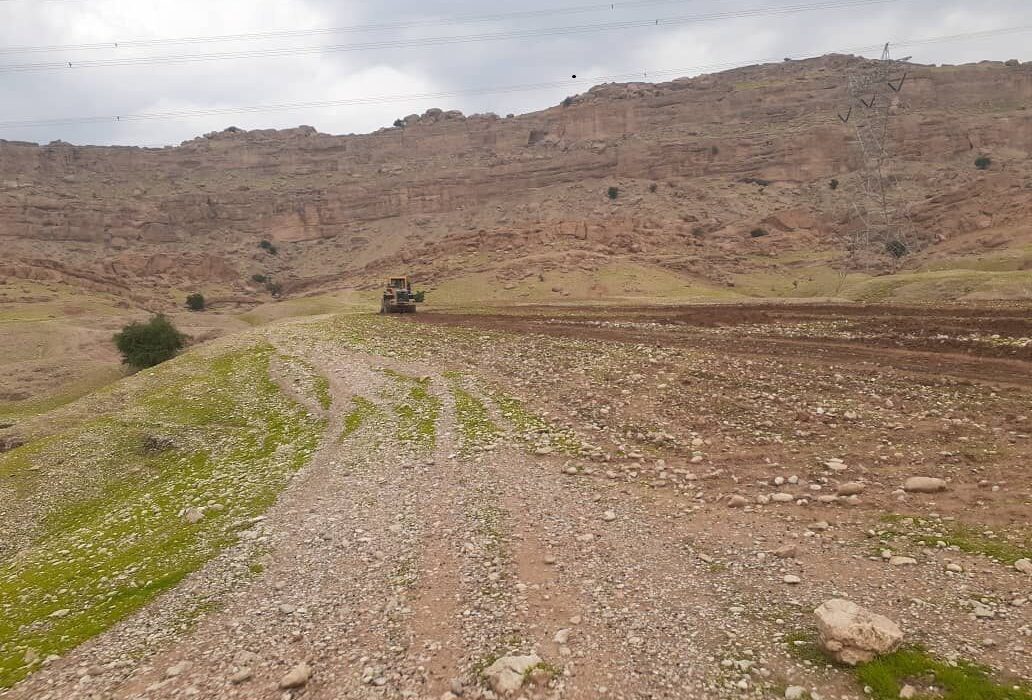 بیش از ۳۷ هزار مترمربع از اراضی ملی منطقه عبدالرزاق سقز رفع تصرف شد