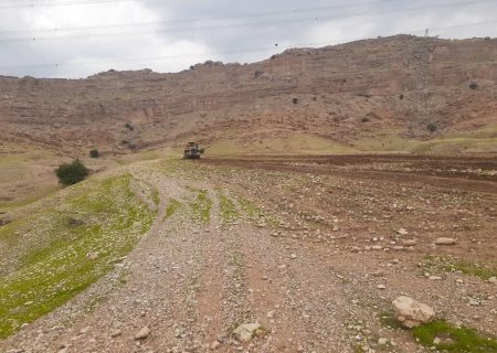 بیش از ۳۷ هزار مترمربع از اراضی ملی منطقه عبدالرزاق سقز رفع تصرف شد