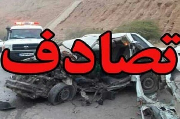 برخورد سه خودرو در محور دهگلان_بلبان آباد
