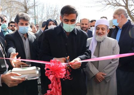دفتر ساختمان اداری منطقه آزاد مریوان افتتاح شد