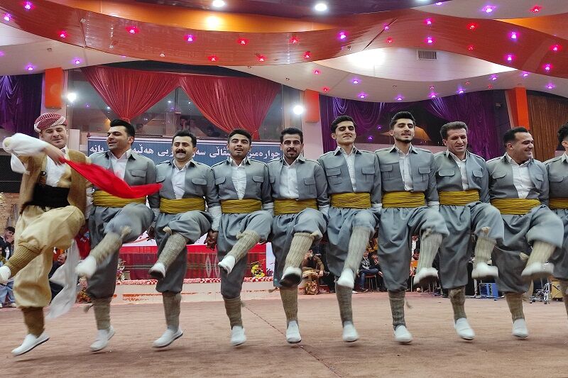 چهارمین جشنواره هه لپه رکی بانه برگزار شد