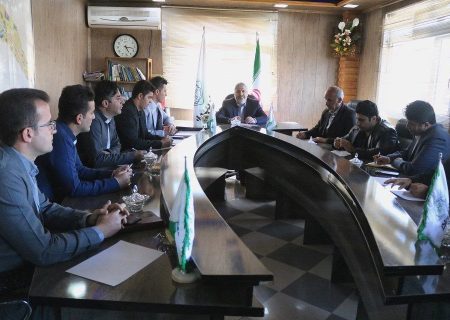 بازدید دکتر اسماعیل احمدی سرپرست فرمانداری مریوان از شهر کانی دینار