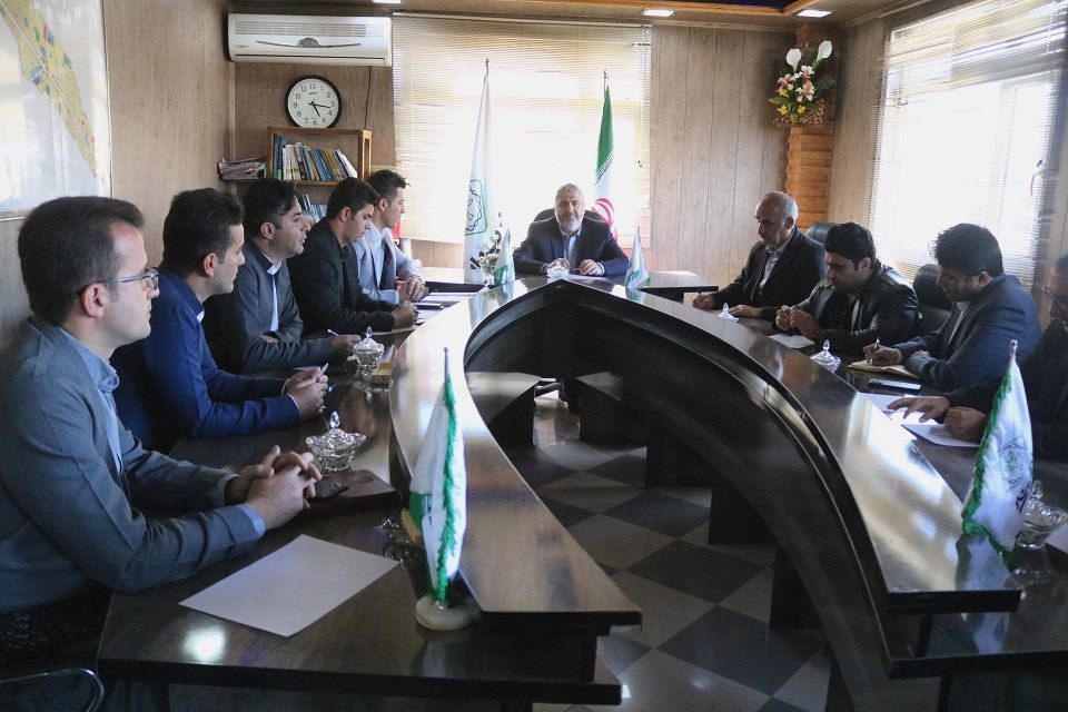 بازدید دکتر اسماعیل احمدی سرپرست فرمانداری مریوان از شهر کانی دینار
