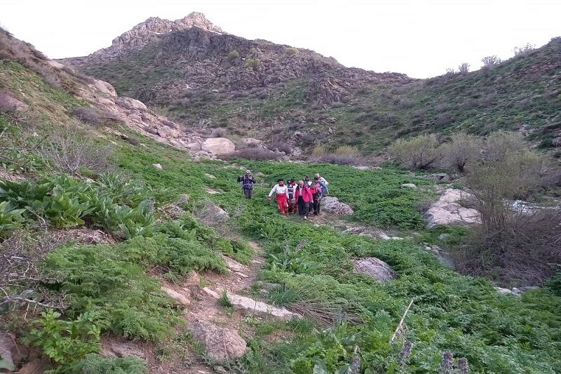 کوهنورد حادثه دیده در ارتفاعات روستای گوگجه کردستان از مرگ نجات یافت