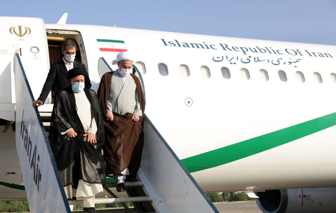 رییس جمهور وارد سنندج شد