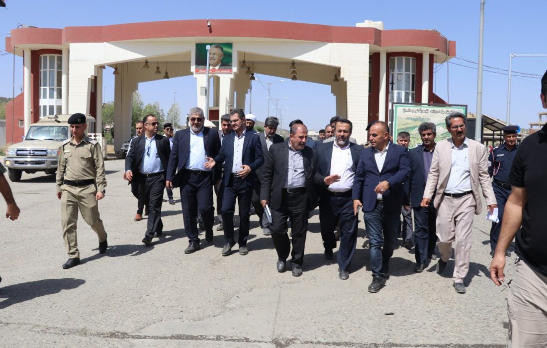 استاندار کردستان از مرز باشماق مریوان بازدید کرد
