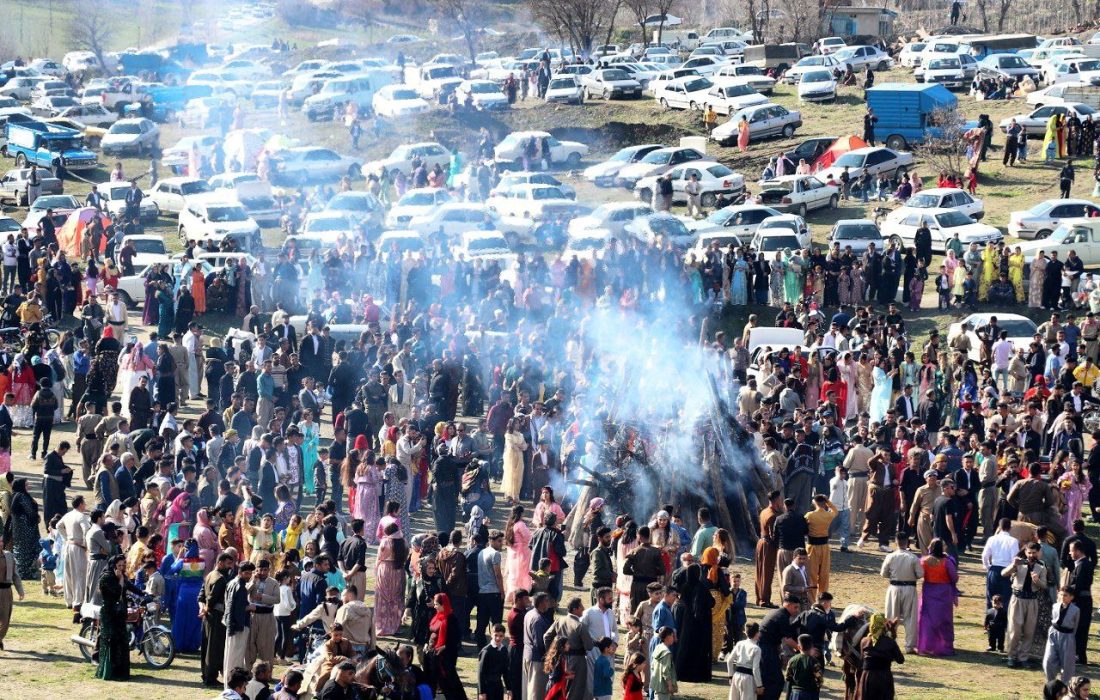 گزارش تصویری از مراسم نوروز 1402 مریوان