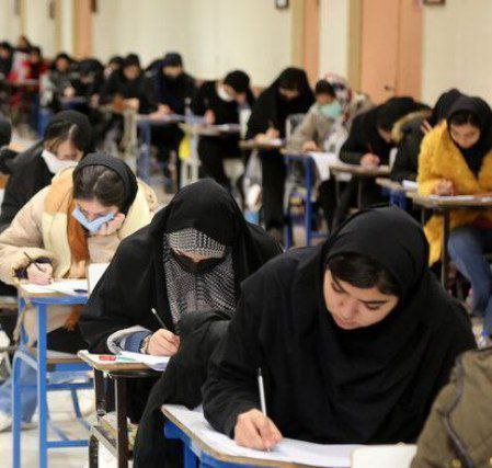پیشتازی بیش از ۲۱ درصدی داوطلبان زن در نوبت دوم کنکور ۱۴۰۲