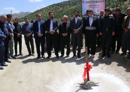 آیین کلنگ زنی احداث راه روستایی محور چالی سور -گیلی کران  برگزار شد