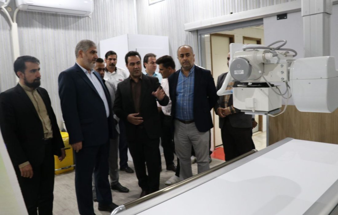 نصب و راه‌اندازی دستگاه جدید رادیولوژی دیجیتال بیمارستان بوعلی مریوان