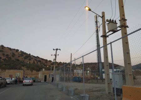 ایجاد شبکه برقرسانی در مرز باشماق برای تردد آسان زائران اربعین