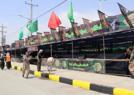 تردد نخستین گروه زائران اربعین از مرز باشماق