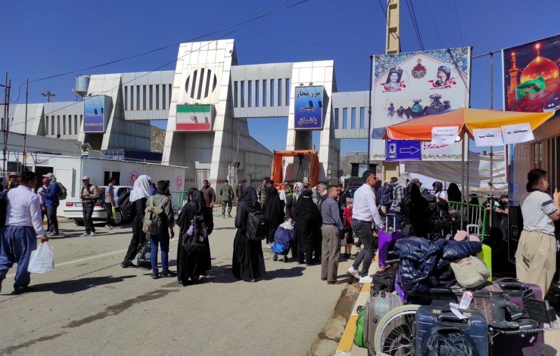 مرز باشماق از امروز آماده تردد زوار اربعین است