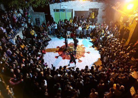 استقبال مردمی از تئاتر خیابانی‌ مریوان