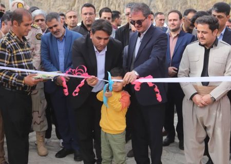 بوستان چهار هکتاری «لاوان» سنندج افتتاح شد