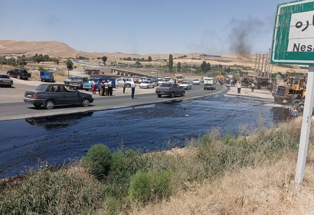 کردستان بالاترین آمار واژگونی تانکرهای حامل سوخت را در کشور دارد