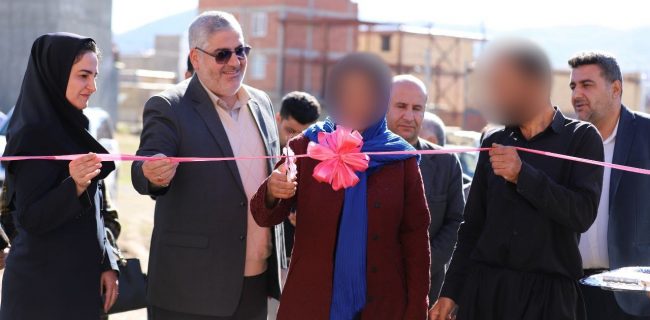 افتتاح یک باب منزل مسکونی طرح دومعلولیتی در شهرستان مریوان