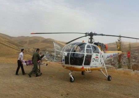 اورژانس هوایی کردستان جان مادر باردار مریوانی را نجات داد