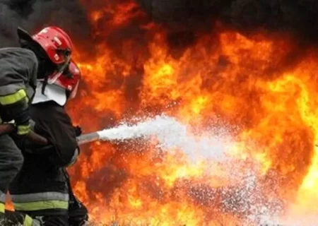 انفجار تانکر حمل سوخت در محور سنندج- کامیاران یک کشته برجا گذاشت