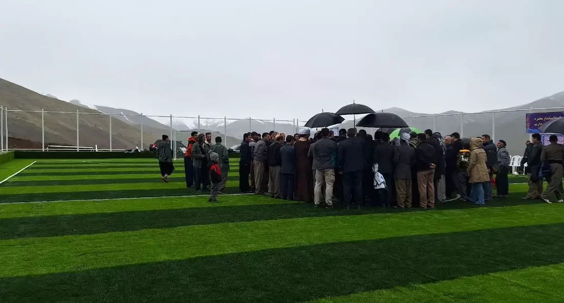 ۲ طرح ورزشی و ارتباطی در بخش کوماسی مریوان بهره برداری شد