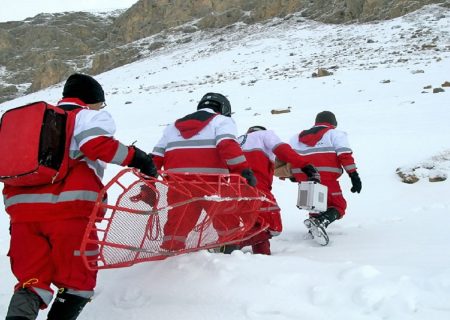 نجات کوهنورد در ارتفاعات هنگه ژال بانه