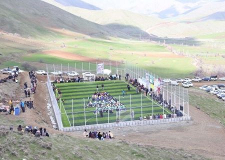 مسابقات فوتبال جام روستایی کوماسی مریوان آغاز شد