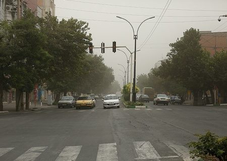 گرد و خاک کردستان را در بر گرفت