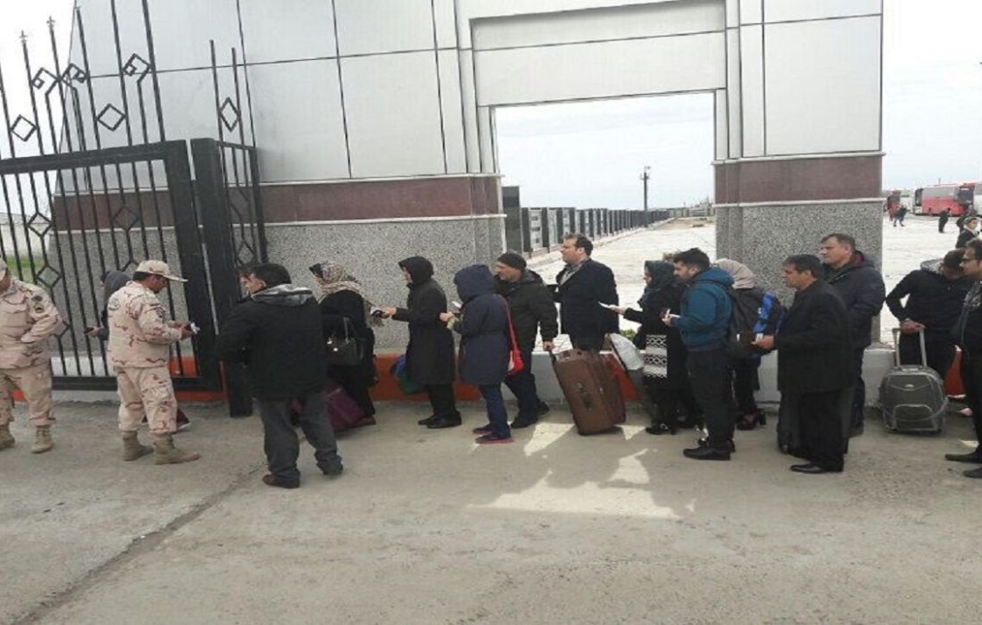 تردد ۳۵۴ هزار مسافر از مرزهای کردستان