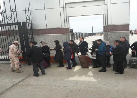 تردد ۳۵۴ هزار مسافر از مرزهای کردستان
