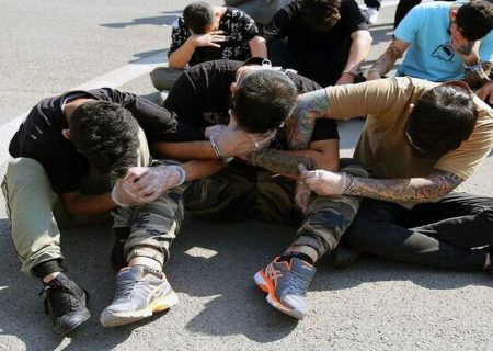 ۱۰ نفر از ارازل و اوباش مزاحم شهروندان در مریوان دستگیر شدند