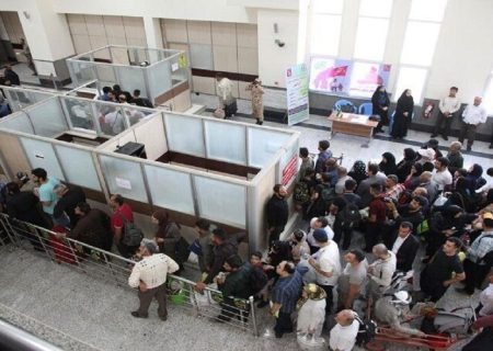 تردد بیش از پنج هزار زائر از مرز باشماق طی شبانه روز گذشته
