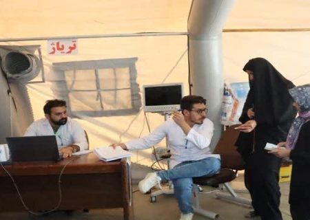 مراجعه یک هزار و ۲۸۸ زائر به بیمارستان سیار در مرز باشماق