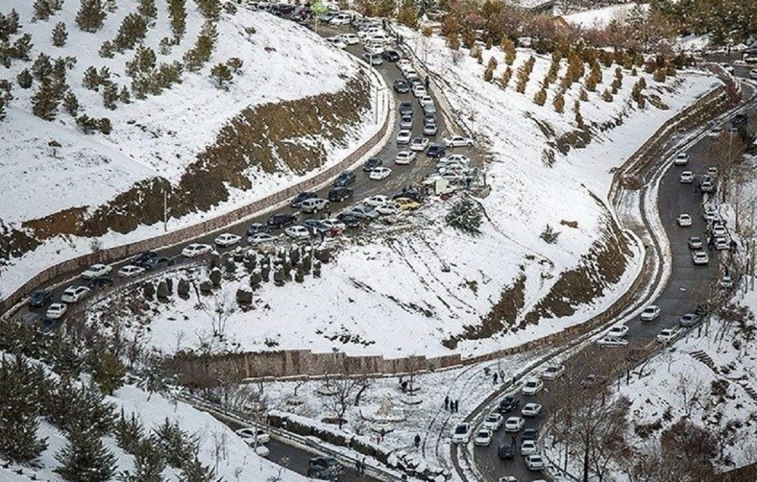 ارتفاعات کردستان برفی می‌شود