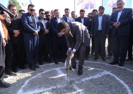 پروژه احداث کمربندی ضلع شرقی مریوان کلنگ‌زنی شد