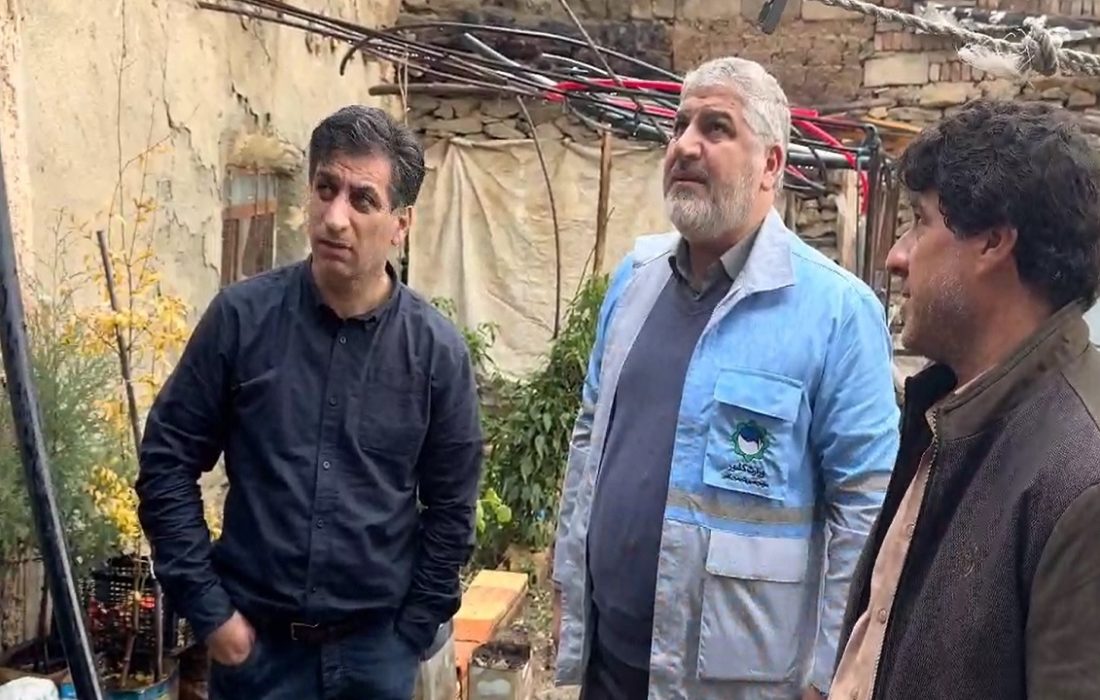 تخریب۲ منزل مسکونی در مریوان بر اثر بارش‌های سیل‌آسا