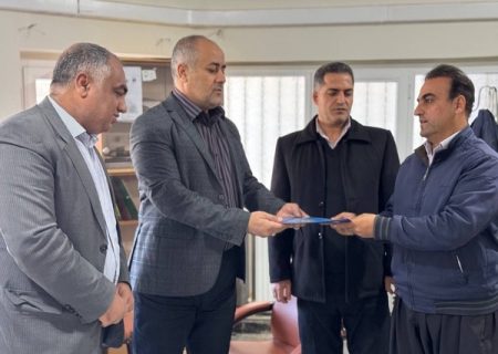 نیکرفتار رئیس جدید اداره ورزش و جوانان مریوان شد