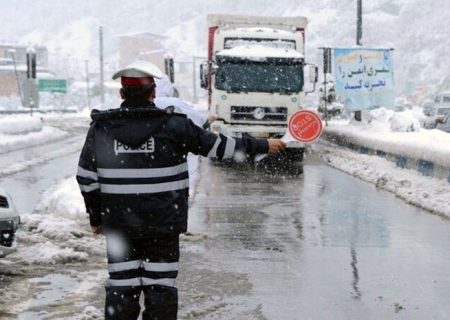 تردد کشنده‌ها در محور سنندج – مریوان ممنوع شد
