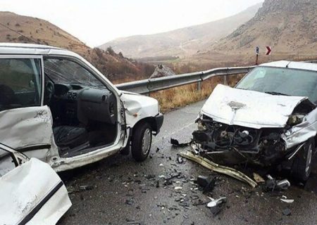 تجاوز به چپ در محور بانه – سقز ۲ فوتی و یک مصدوم به جا گذاشت