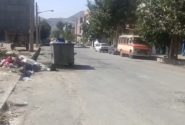 گلایه شهروند مریوانی از وضعیت نامناسب زباله در ورودی شهرک سعدی