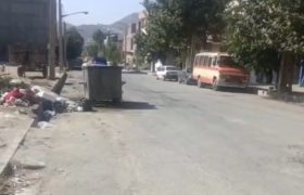گلایه شهروند مریوانی از وضعیت نامناسب زباله در ورودی شهرک سعدی