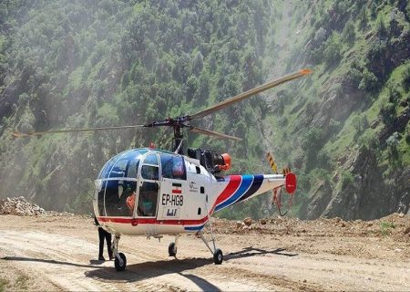 اورژانس هوایی کردستان زن روستایی را از مرگ نجات داد