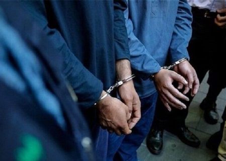 باند سه نفره اراذل و اوباش در مریوان دستگیر شد