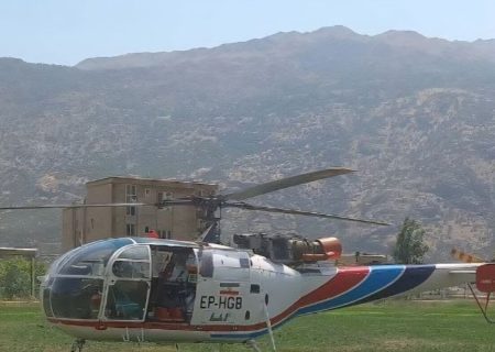 نجات جان مادر و نوزاد سروآبادی توسط اورژانس هوایی کردستان
