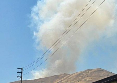 تشکیل پرونده قضایی برای آتش سوزی کوه آبیدر سنندج