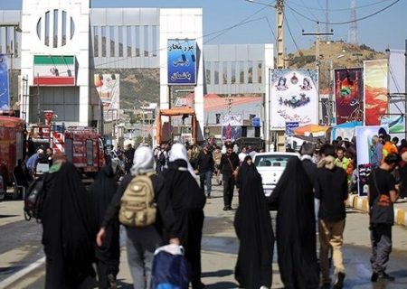 افزایش استقبال زائران اربعین از مرز باشماق برای تردد به کربلا