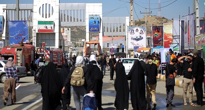 افزایش استقبال زائران اربعین از مرز باشماق برای تردد به کربلا