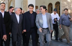 بازدید وزیر میراث فرهنگی از جاذبه‌های تاریخی سنندج