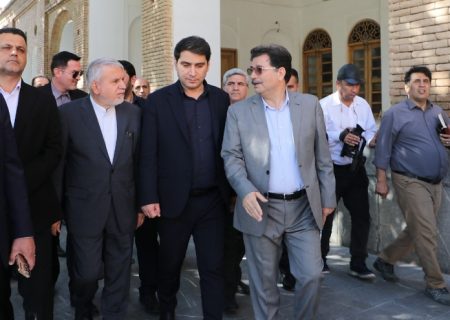 بازدید وزیر میراث فرهنگی از جاذبه‌های تاریخی سنندج